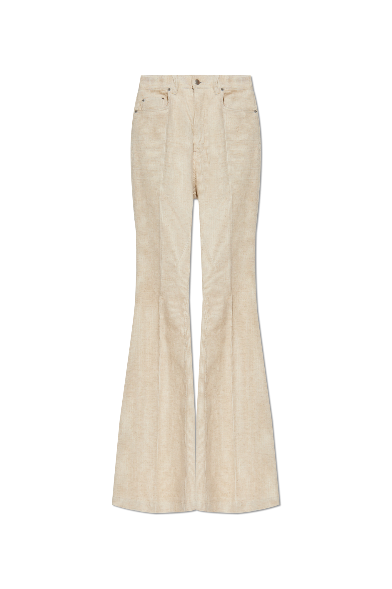Rick Owens Corduroy pants with flared legs | Women's